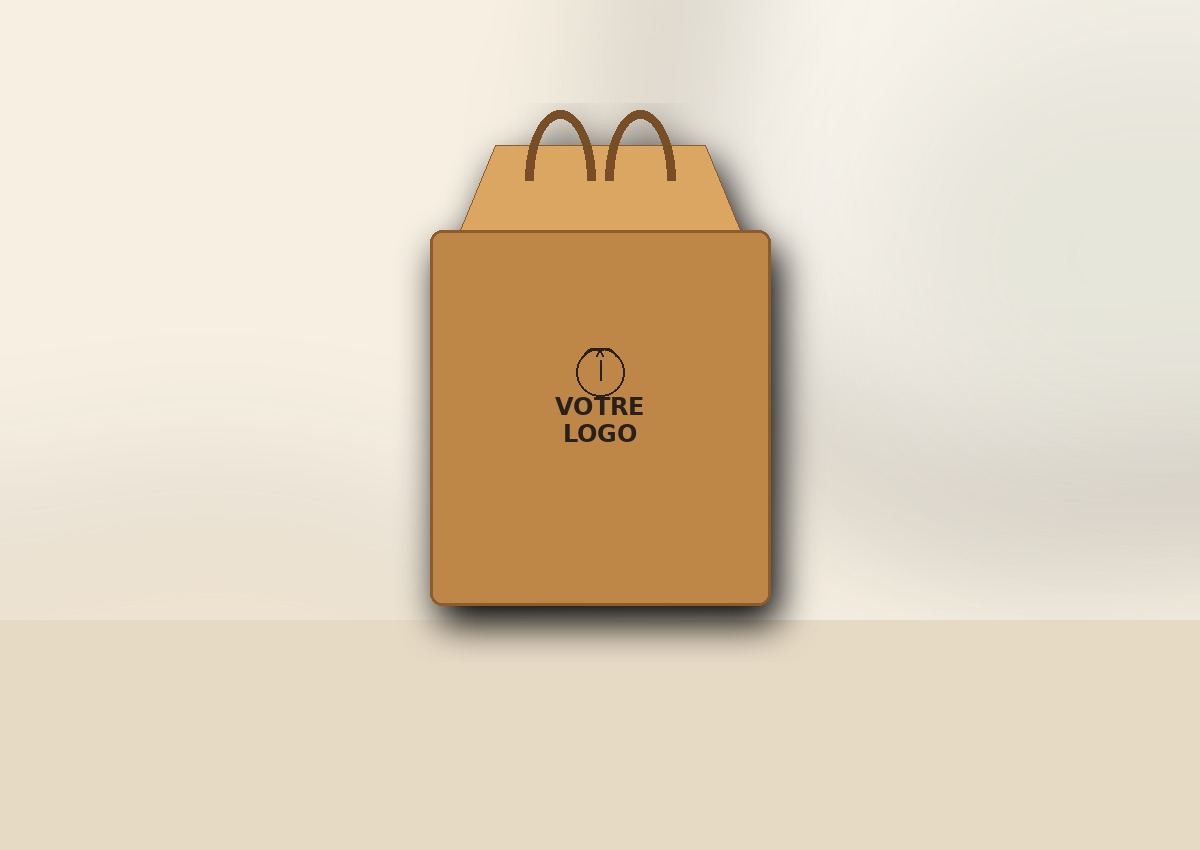 Sacs kraft personnalisés